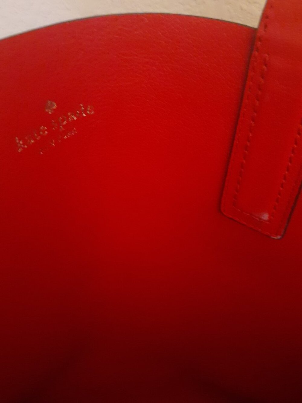 Kate Spade Floral  Reversible Leather Tote Bag - Picture 13 of 16